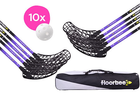 FLOORBEE Douglas 32 + Toolbag + Balls Florbalová sada 10
