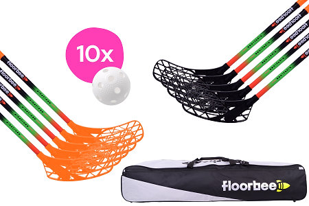 FLOORBEE Albatross Mini + Toolbag and balls Floorball set