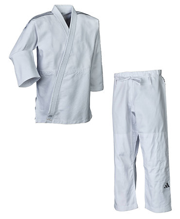 Adidas Judo Uniform J650 Contest white/silver Kimono na judo