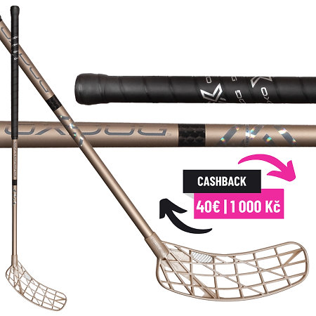Oxdog ULTIMATELIGHT HES 29 CH ROUND MBC Florbalová hůl