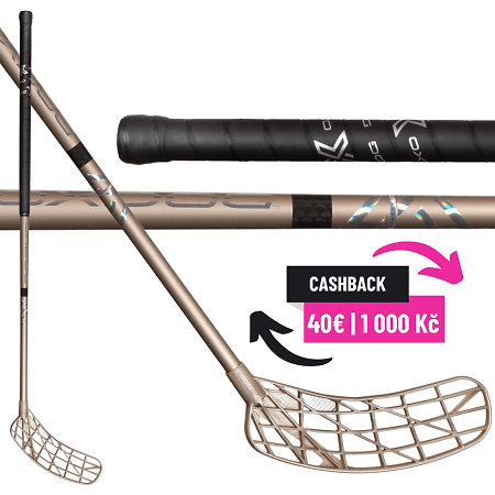 Oxdog ULTIMATELIGHT HES 27 CH ROUND MBC Florbalová hůl