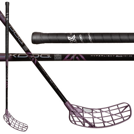 Oxdog HYPERLIGHT 2.0 HST 26 PU OVAL MBC Floorball stick