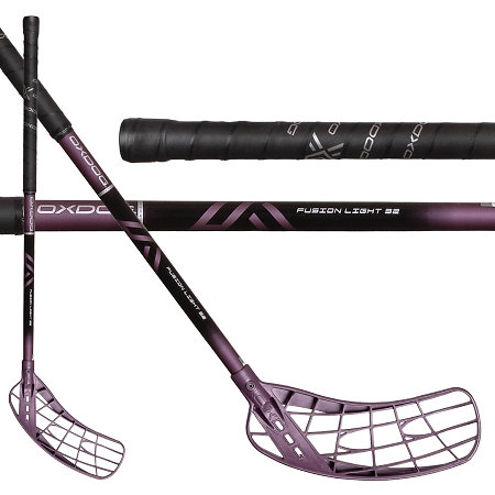Oxdog FUSION LIGHT 32 PU ROUND NB JR Florbalová hůl