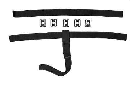 Oxdog XGUARD HELMET SR RUBBER BANDS & CLIPS Spare rubber bands and clips