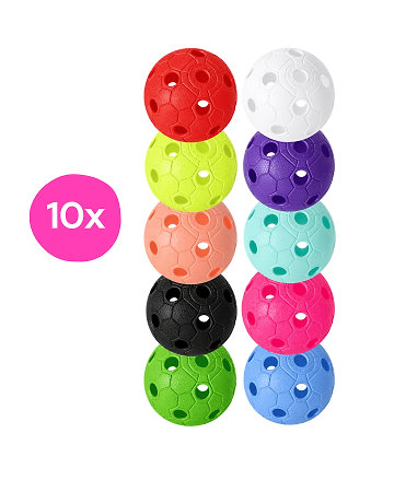 FLOORBEE HEXA Torpedo 7X IFF Ballbuffer Súprava florbalových loptičiek