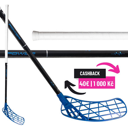 Zone floorball AIR/TWO POWER 27 raw/blue Floorball stick