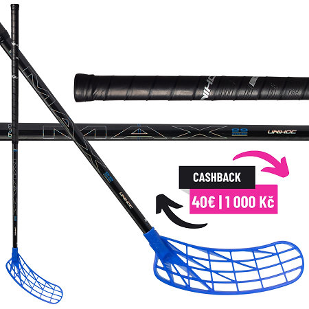 Unihoc UNILITE MAX TITAN 29 blue OVAL EDT Florbalová palica