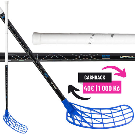 Unihoc UNILITE MAX TITAN 26 blue OVAL EDT Florbalová palica