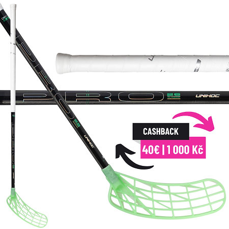 Unihoc UNILITE PRO FL 26 green CLASSIC Florbalová palica