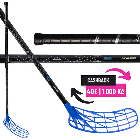 Unihoc UNILITE MAX TITAN 29 blue CLASSIC Florbalová palica