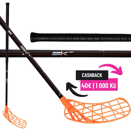 Zone floorball AIR/TWO 3K 27 black/copper Florbalová palica
