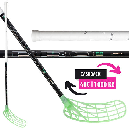 Unihoc UNILITE PRO FL 26 green SLIM EDT Florbalová palica