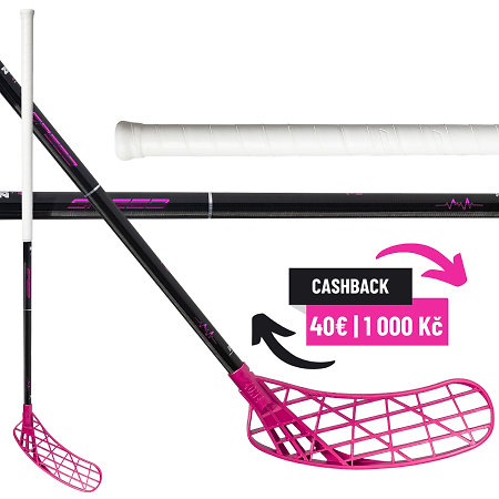 Zone floorball AIR/ONE SPEED 29 raw/magenta Florbalová palica