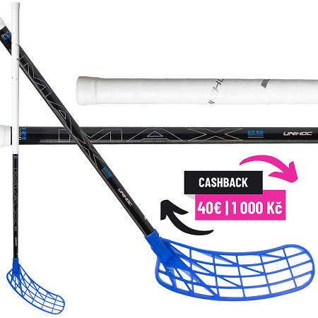 Unihoc UNILITE MAX TITAN 26 blue SLIM EDT Florbalová palica