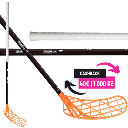 Zone floorball AIR/ONE 3K 29 THIN black/copper Florbalová palica