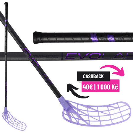 Unihoc UNILITE EVOLAB TITAN 29 ice purple Florbalová palica