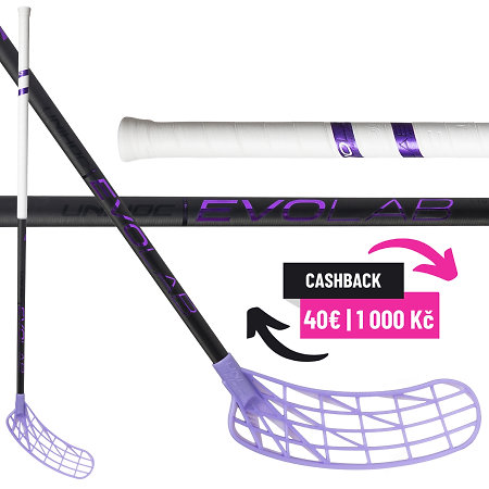 Unihoc UNILITE EVOLAB TITAN 26 ice purple Florbalová palica