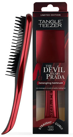 Tangle Teezer The Ultimate Detangler The Devil Wears Prada ikonická kefa v exkluzívnom dizajne filmu Diabol nosí Pradu