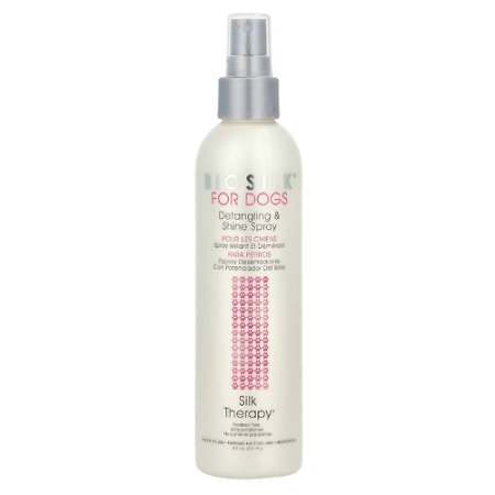 BioSilk Detangling and Shine Spray bezoplachový rozčesávací sprej pro psy
