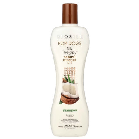 BioSilk Silk Therapy Coconut Oil Shampoo šampon s kokosovým olejem pro psy