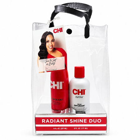 CHI Infra Radiant Shine Duo profesionálna sada pre termoochranu, lesk a hodvábne vlasy