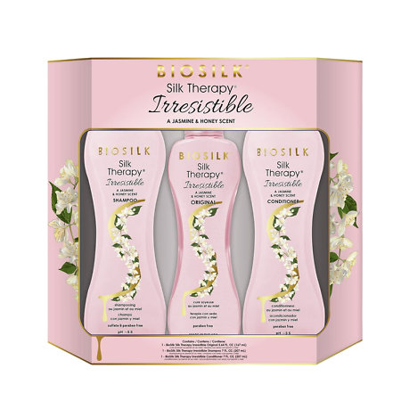BioSilk Irresistible Therapy Trio Kit hodvábna sada pre lesk vlasov