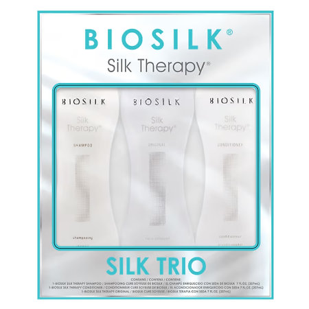 BioSilk Silk Therapy Silk Therapy Trio hair regeneration set with liquid silk