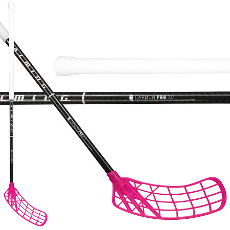 Salming Q-series Carbon Pro 2.0 Trident Touch X F27 Black/Silver Florbalová palica