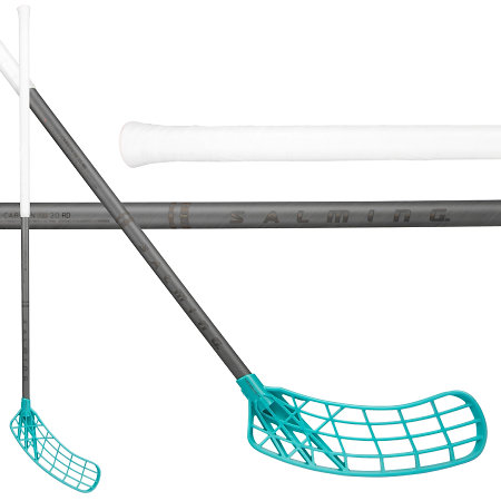 Salming Q-series Carbon Pro 2.0 RD Trident Touch X F27 Graphite/Black Florbalová palica