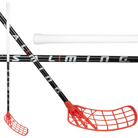 Salming P-series Carbon Impact Trident Touch X F27 Black/Silver Florbalová hůl