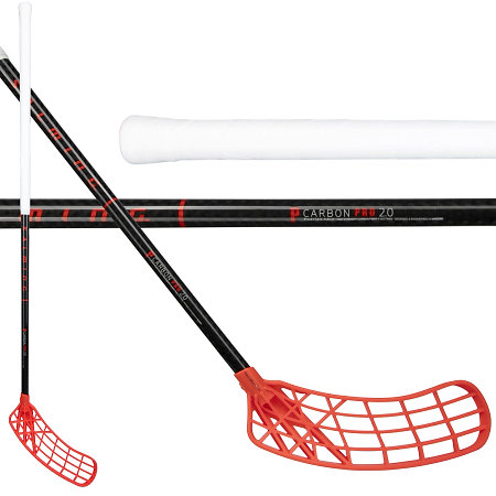 Salming P-series Carbon Pro 2.0 Trident Touch X F27 Black/Orange Florbalová palica