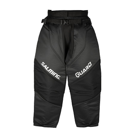 Salming Goalie Pants Guard SR Black/Silver Brankárske nohavice