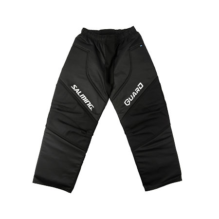 Salming Goalie Pants Guard JR Black/Silver Brankárske nohavice