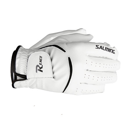 Salming Goalie Gloves React Slim White/Black Goalie gloves