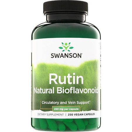 Swanson Rutin Natural Bioflavonoid Doplněk stravy s Rutinem