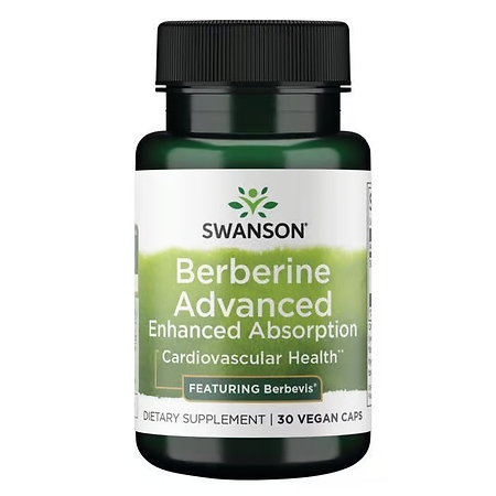 Swanson Berberine Advanced Enhanced Absorption - Featuring Berbevis Doplněk stravy s berberinem