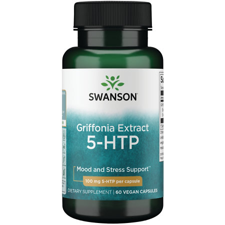 Swanson Griffonia Extract 5-HTP Výživový doplnok s extraktom z griffónie