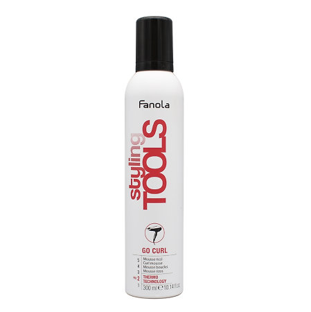 Fanola Tools Go Curl Mouse hair foam to support waves