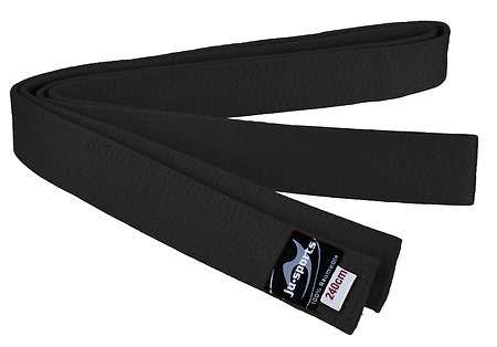 Ju-Sports Martial Arts Belt Black Pásek na bojové sporty
