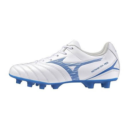 Mizuno MONARCIDA NEO III SELECT Jr FG / White/Laser Blue Football shoes