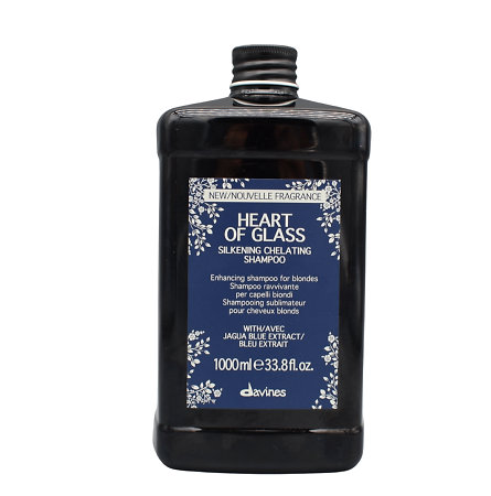 Davines Heart of Glass Silkening Chelating Shampoo chelatační šampon pro hloubkové čištění