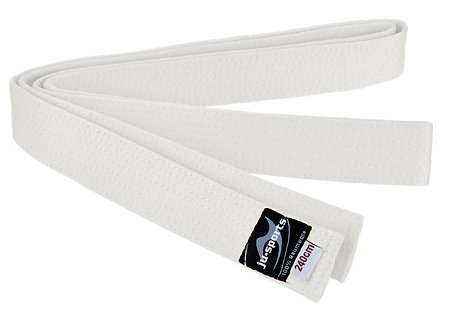 Ju-Sports Martial Arts Belt White Martial Arts Belt
