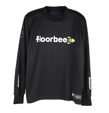 FLOORBEE Goalie Jersey Black Florbalový brankářský dres