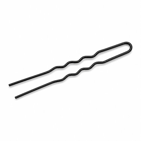 Comair Black Hair Pins 45 mm wavy hair pins 45 mm