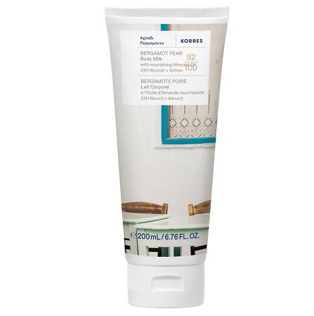 Korres Bergamot Pear Body Milk hydratační tělové mléko s vůní hrušky