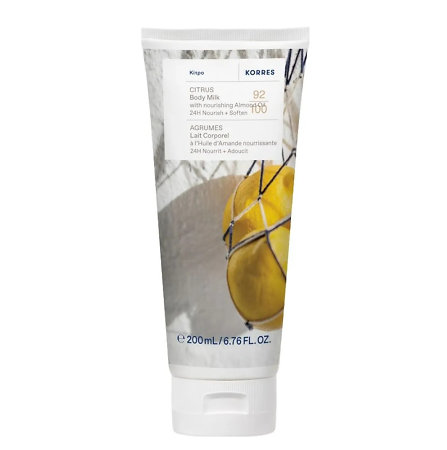 Korres Citrus Body Milk hydratační tělové mléko s citrusovou vůní