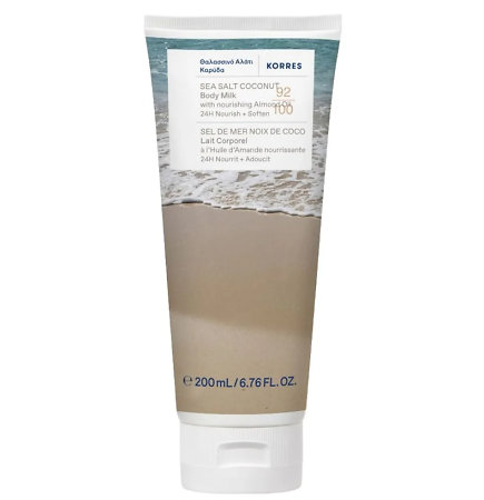 Korres Sea Salt Coconut Body Smoothing Milk