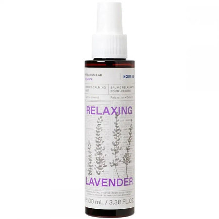 Korres Relaxing Lavender Body Mist uvolňující tělový sprej s vůní levandule