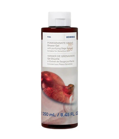 Korres Pomegranate Grove Body Cleanser Sprchový gel s vůní granátového jablka