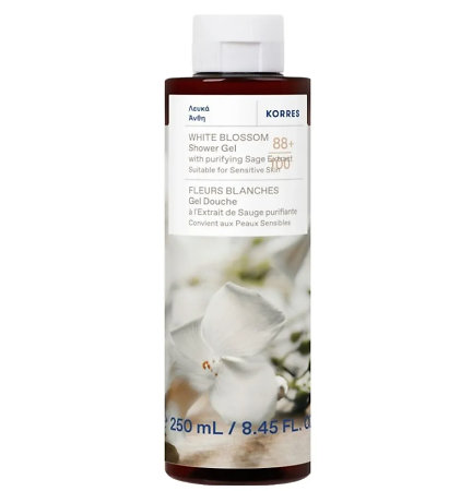 Korres Body Cleanser sprchový gel s vůní bílých květů